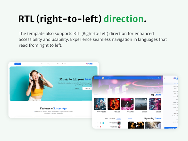 Listen - Online Music Streaming App
